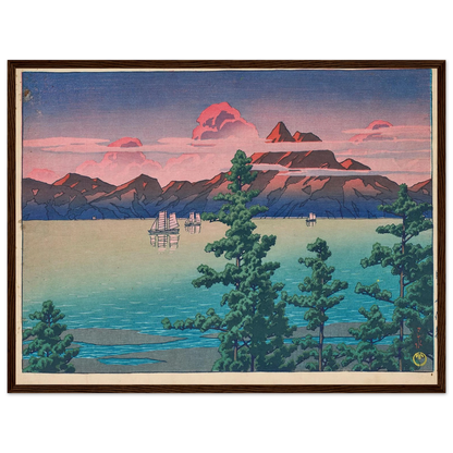 Hizen, Mount Unzen (1927) Art Print | Kawase Hasui-Quipham Collections