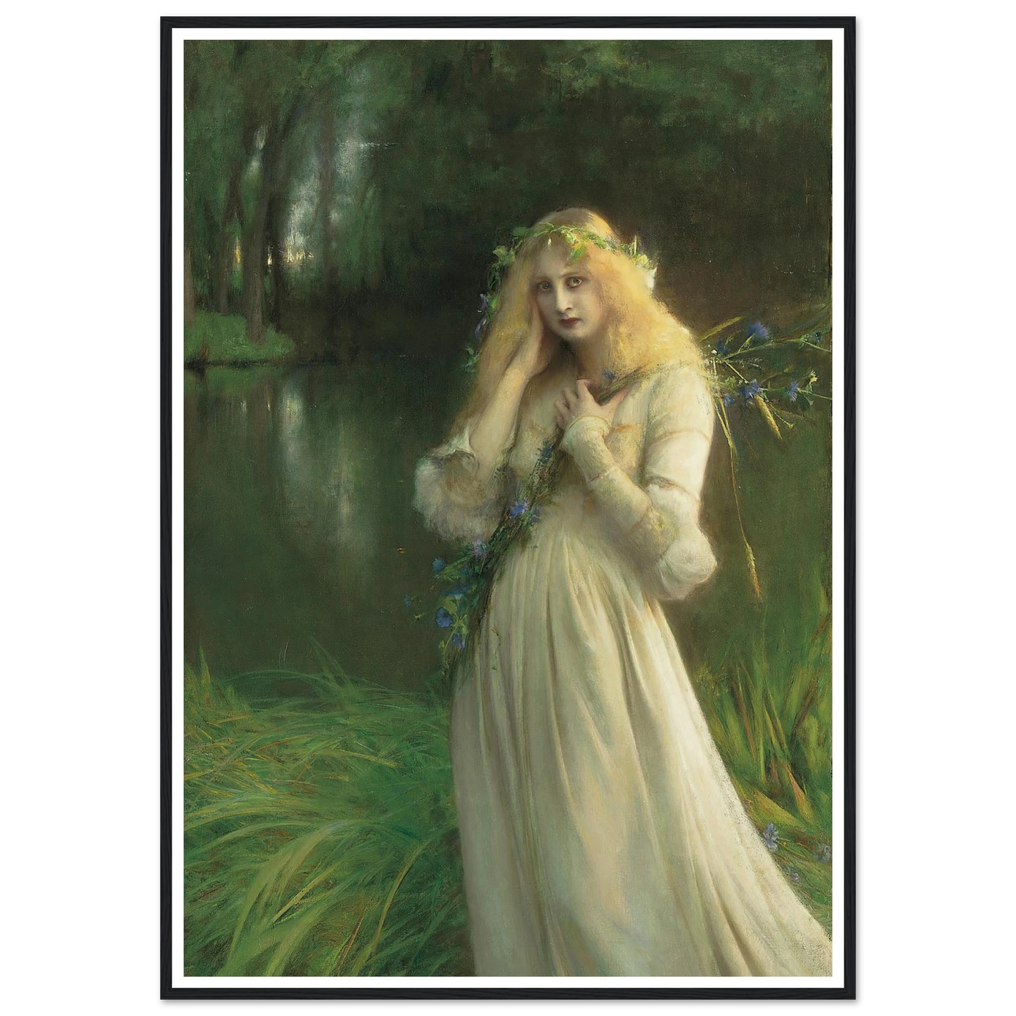 Ophelia (1900) Art Print | Pascal Adolphe Jean Dagnan Bouveret-Quipham Collections
