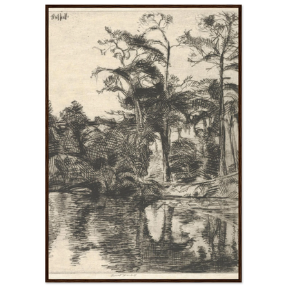 Alligator Pool (1914) Art Print | Ernest Haskell-Quipham Collections