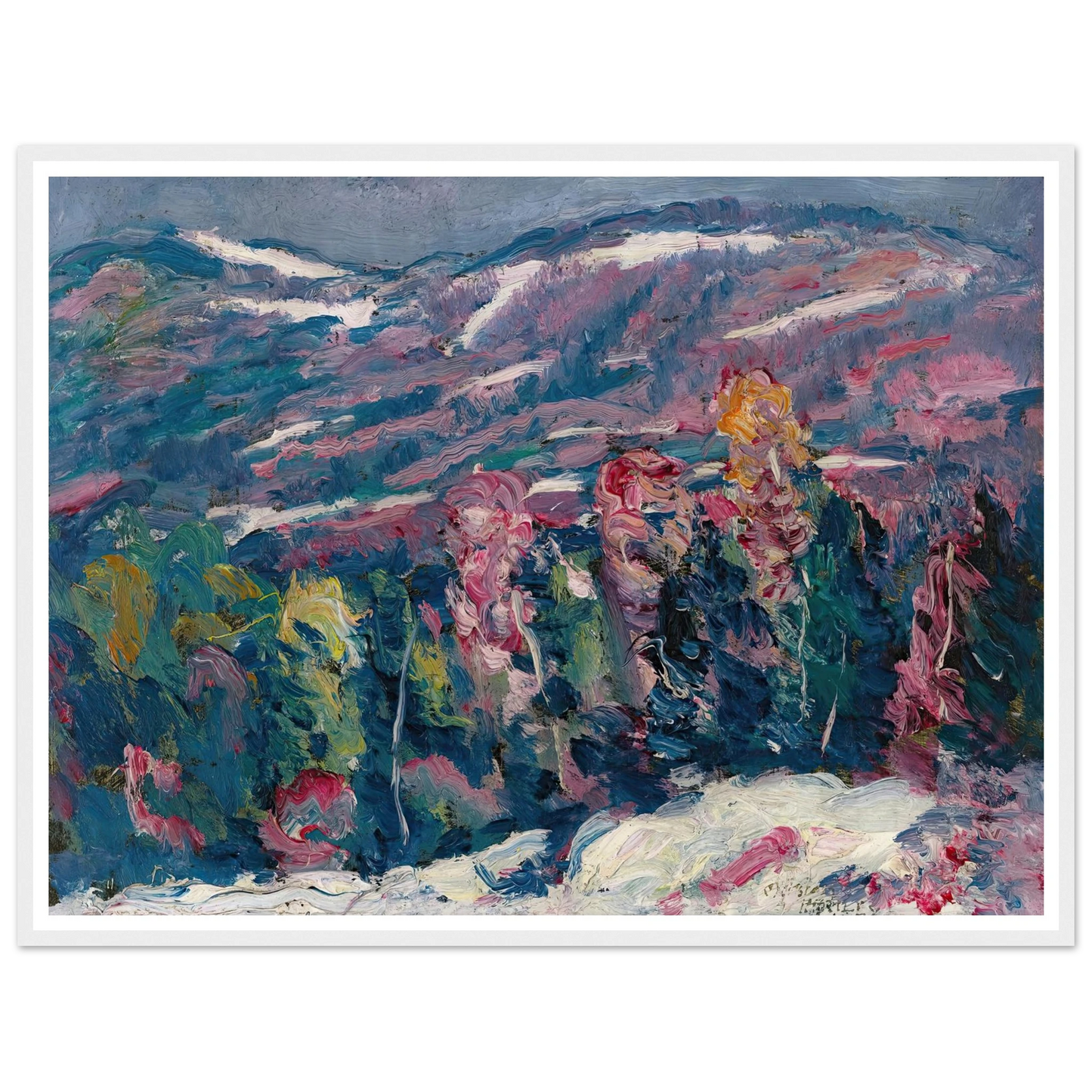 Song Of Winter Art Print | Marsden Hartley-Quipham Collections