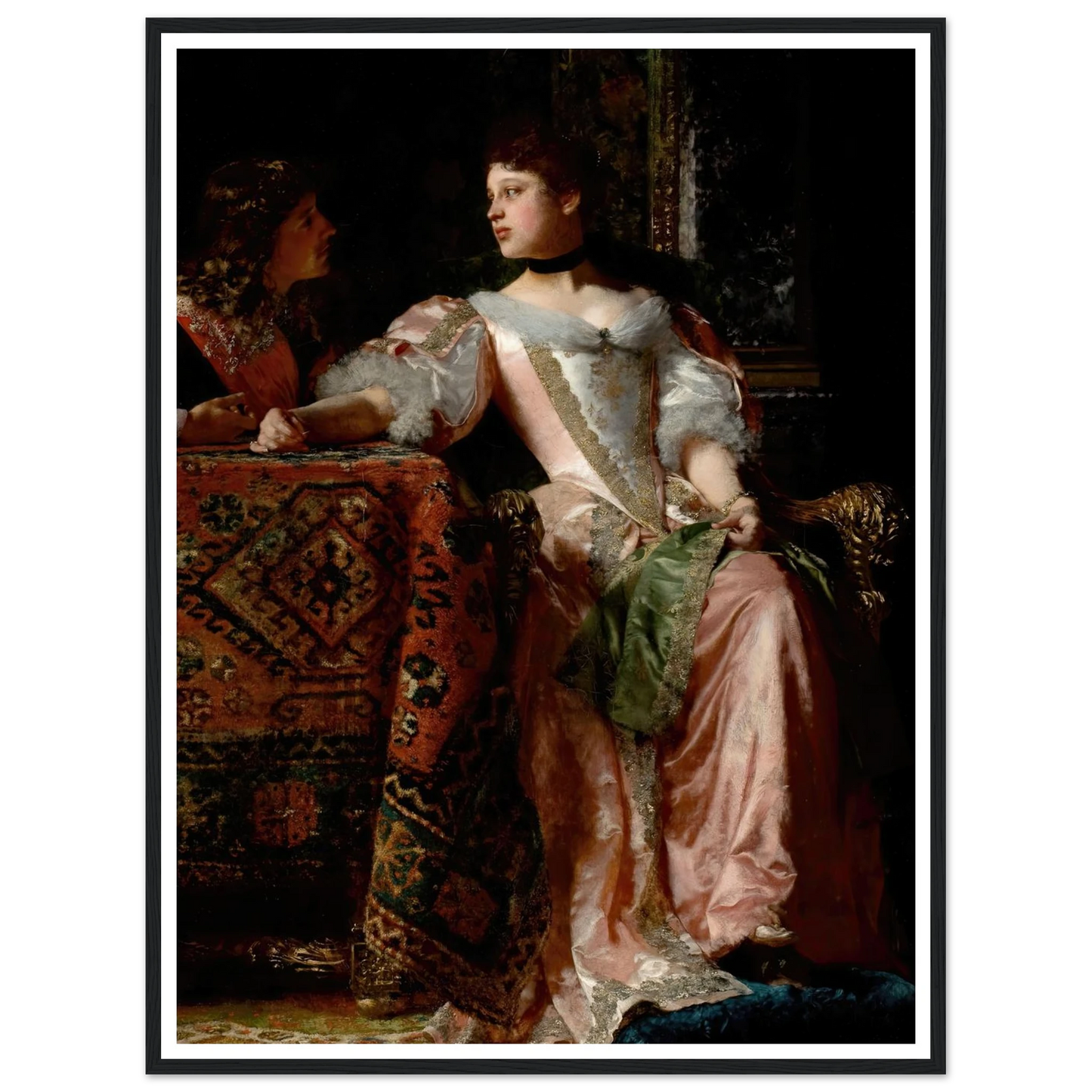 The Proposal (1891) Art Print | Wladyslaw Czachorski-Quipham Collections