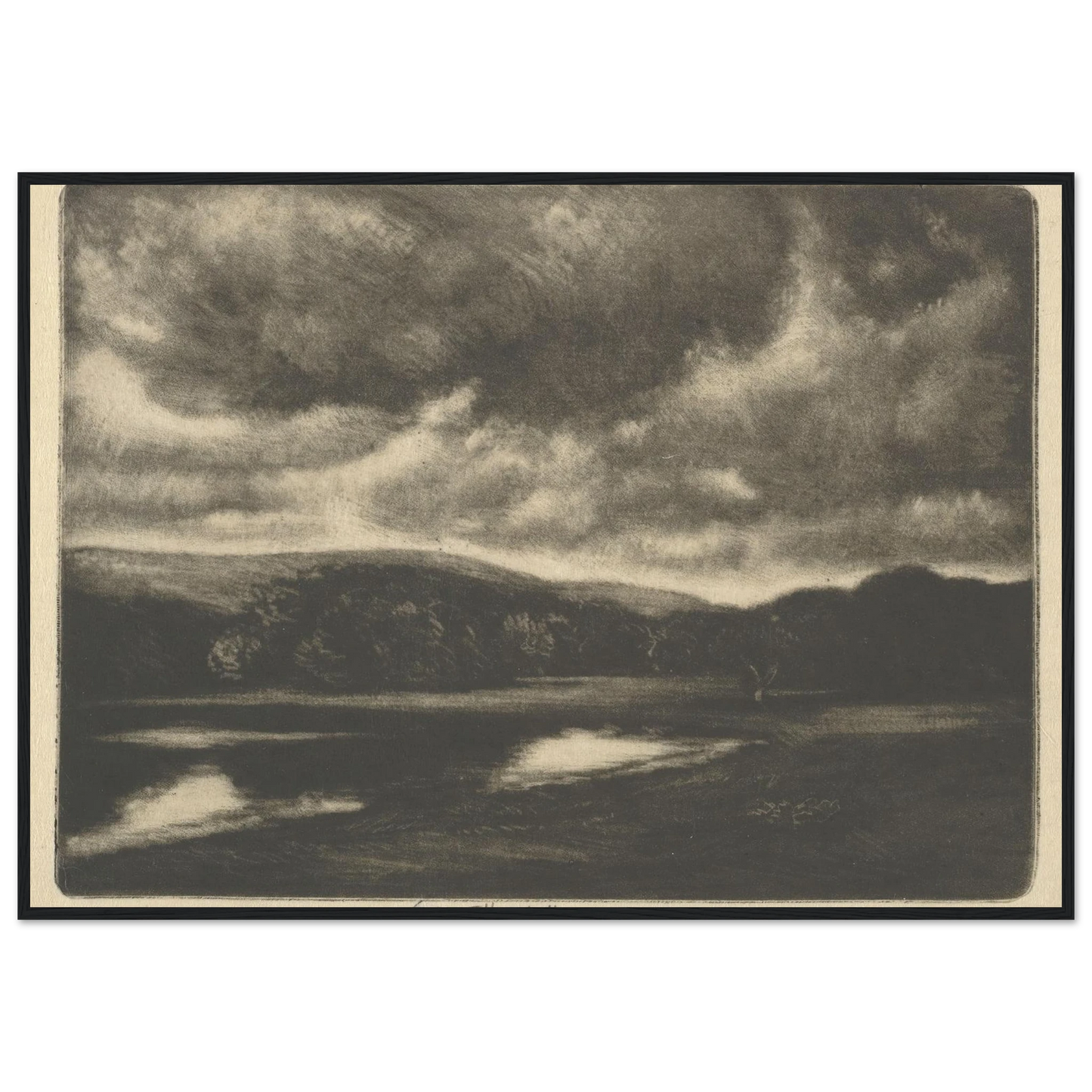 Evening Shadows (1919-1920) Art Print | Ernest Haskell-Quipham Collections