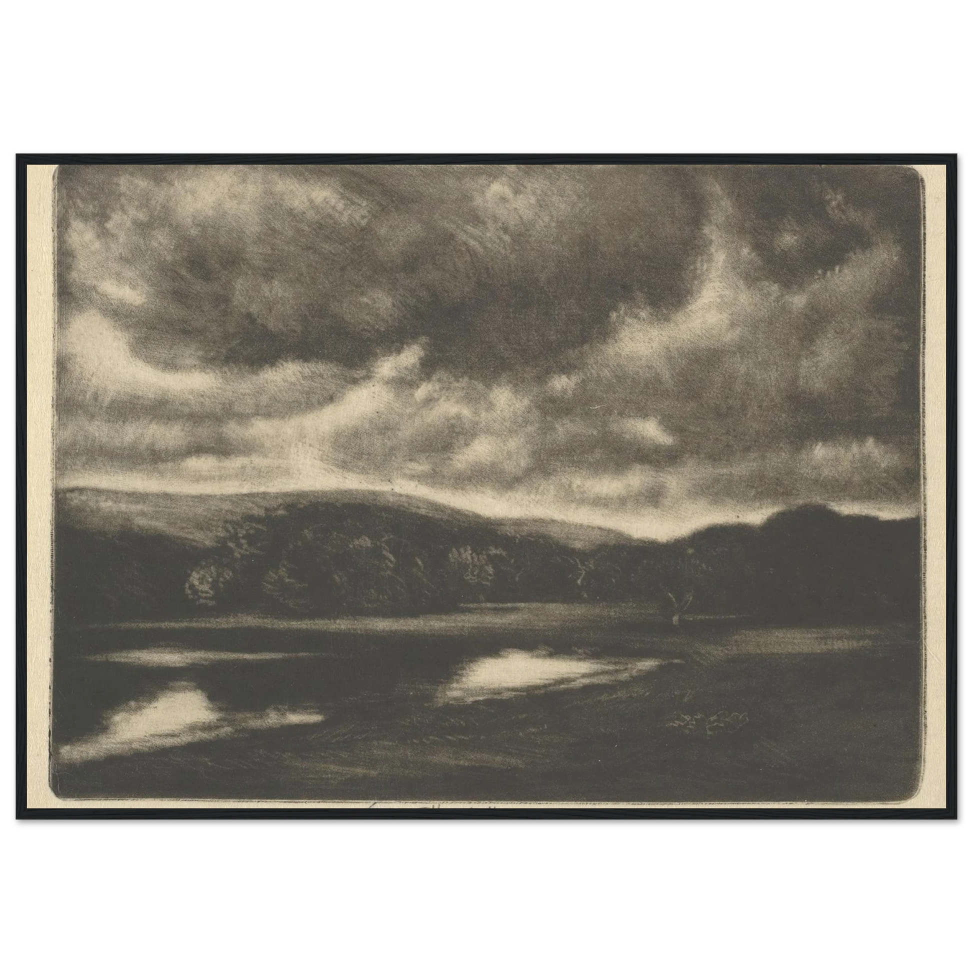 Evening Shadows (1919-1920) Art Print | Ernest Haskell-Quipham Collections
