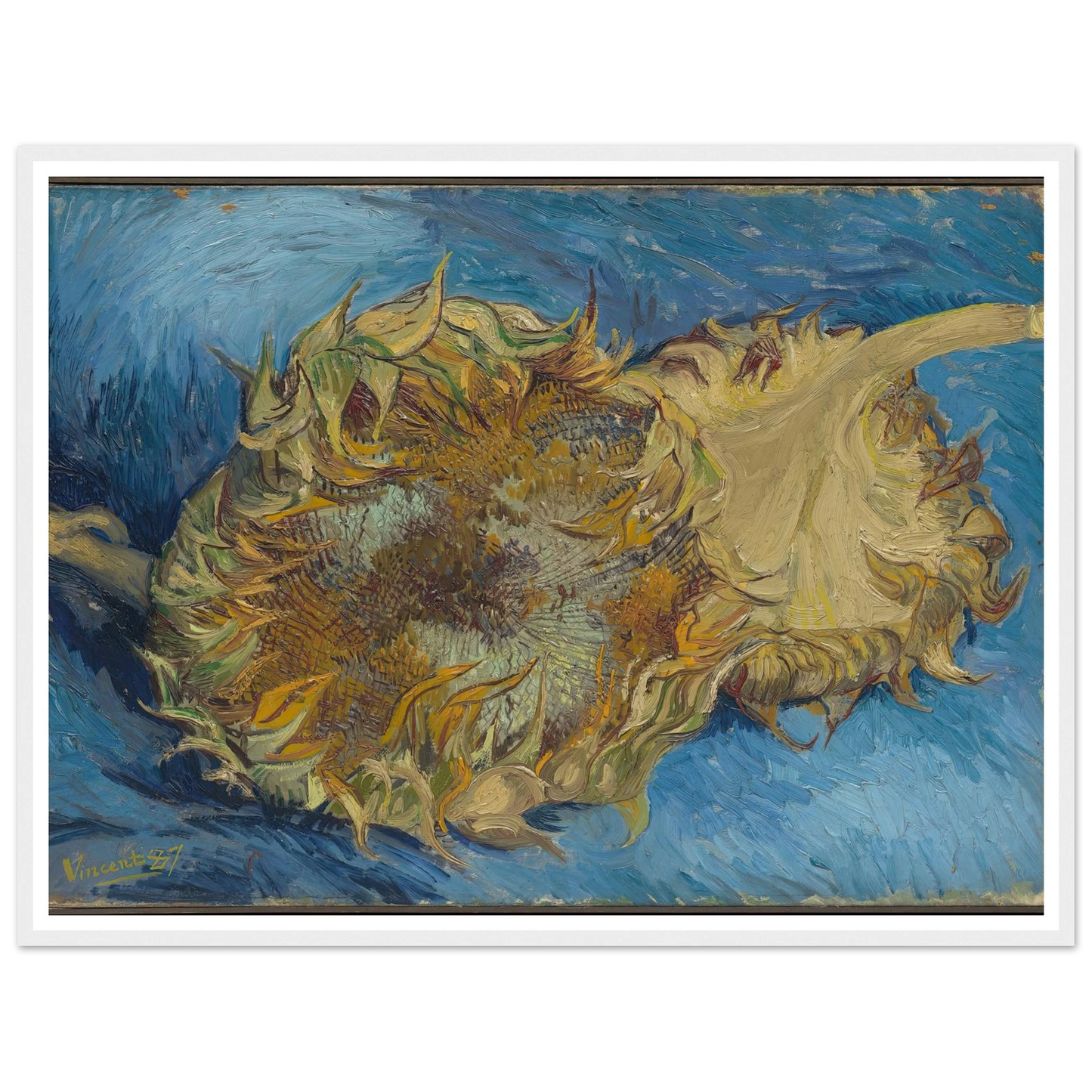 Sunflowers (1887) Art Print | Vincent van Gogh-Quipham Collections