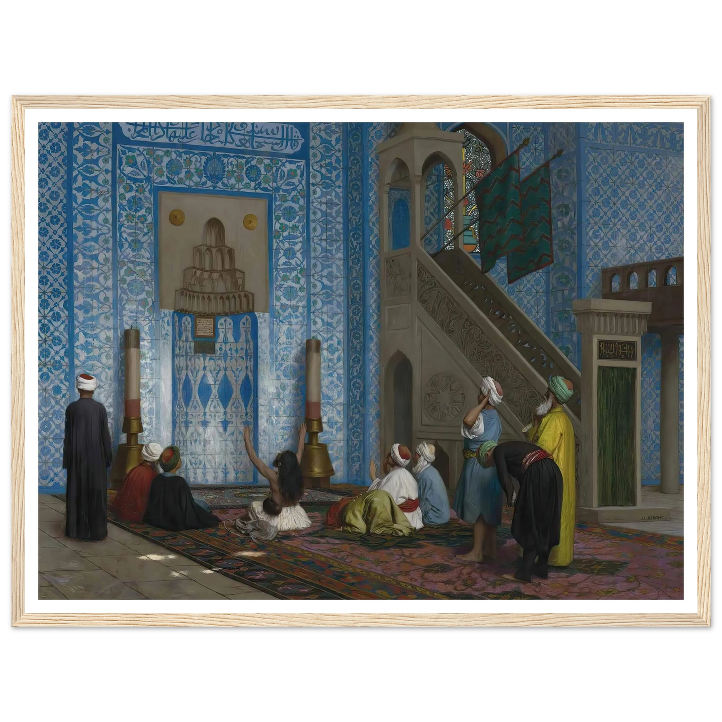 Rüstem Pasha Mosque, Istanbul Art Print | Jean Leon Gerome-Quipham Collections