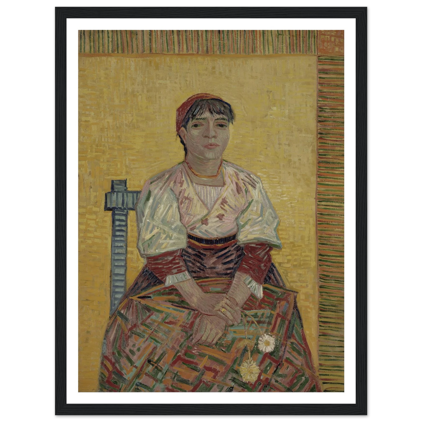 The Italian Woman (1887) Art Print | Vincent van Gogh-Quipham Collections