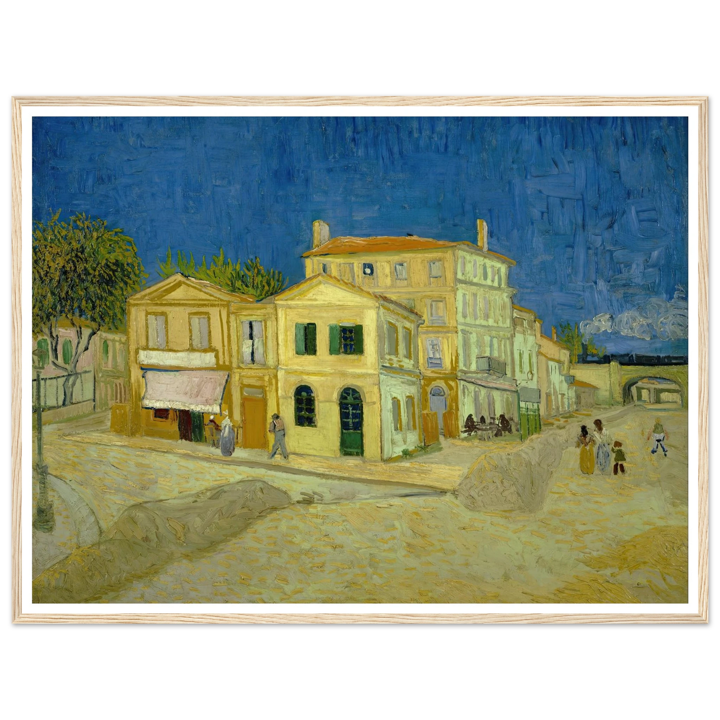 The yellow house (`The street’) Art Print | Vincent van Gogh-Quipham Collections
