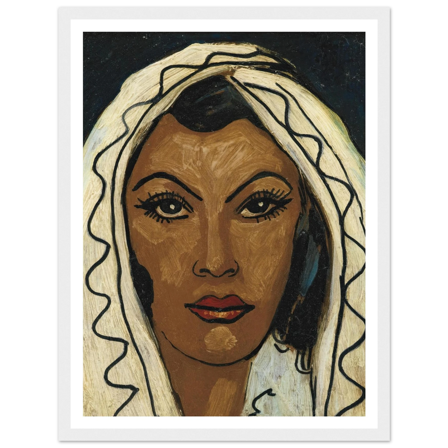 Sans titre (Visage de femme) Art Print | Francis Picabia-Quipham Collections