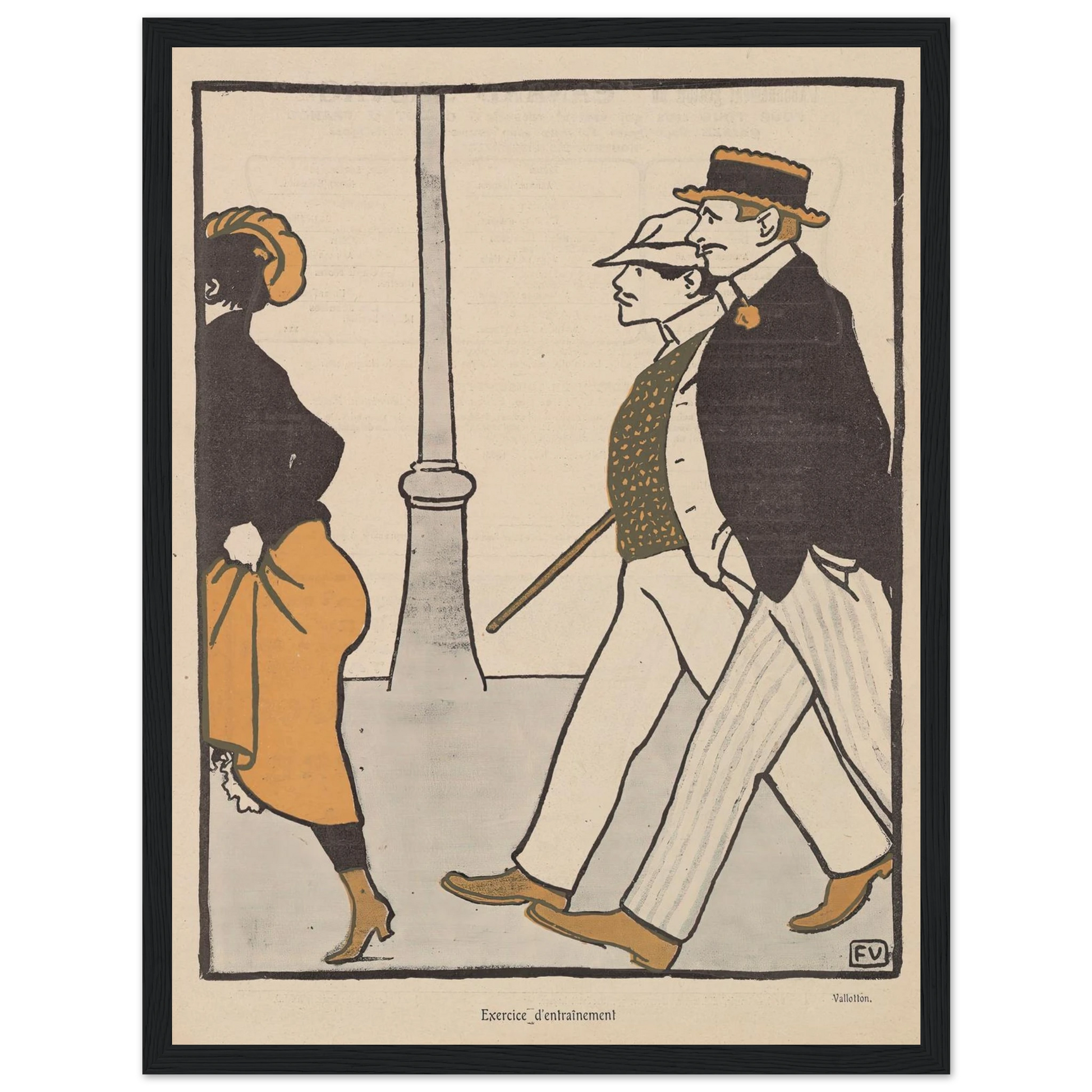 11 juillet 1903. Art Print | Felix Vallotton-Quipham Collections