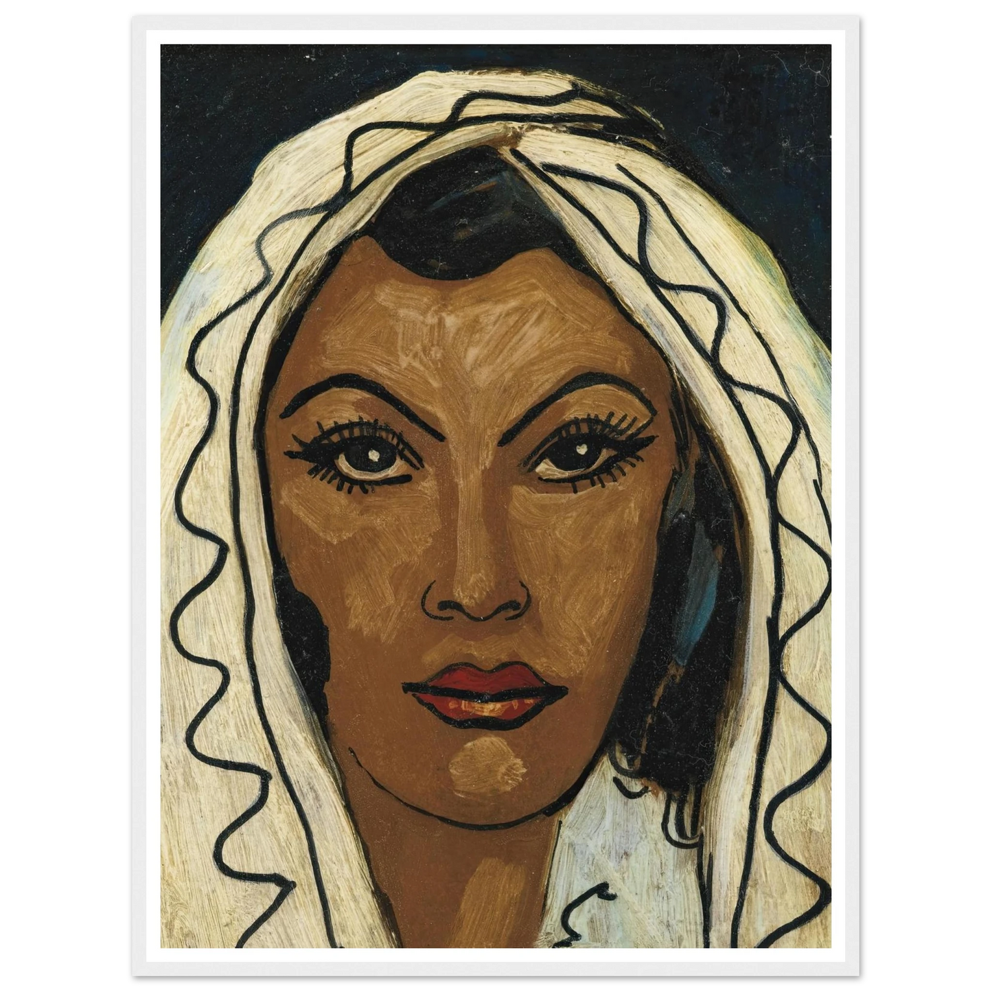 Sans titre (Visage de femme) Art Print | Francis Picabia-Quipham Collections