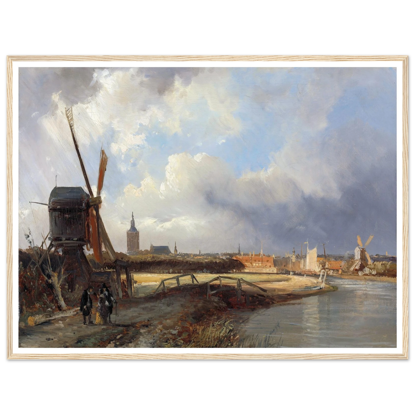 View of The Hague (c. 1850 - c. 1852) Art Print | Cornelis Springer-Quipham Collections