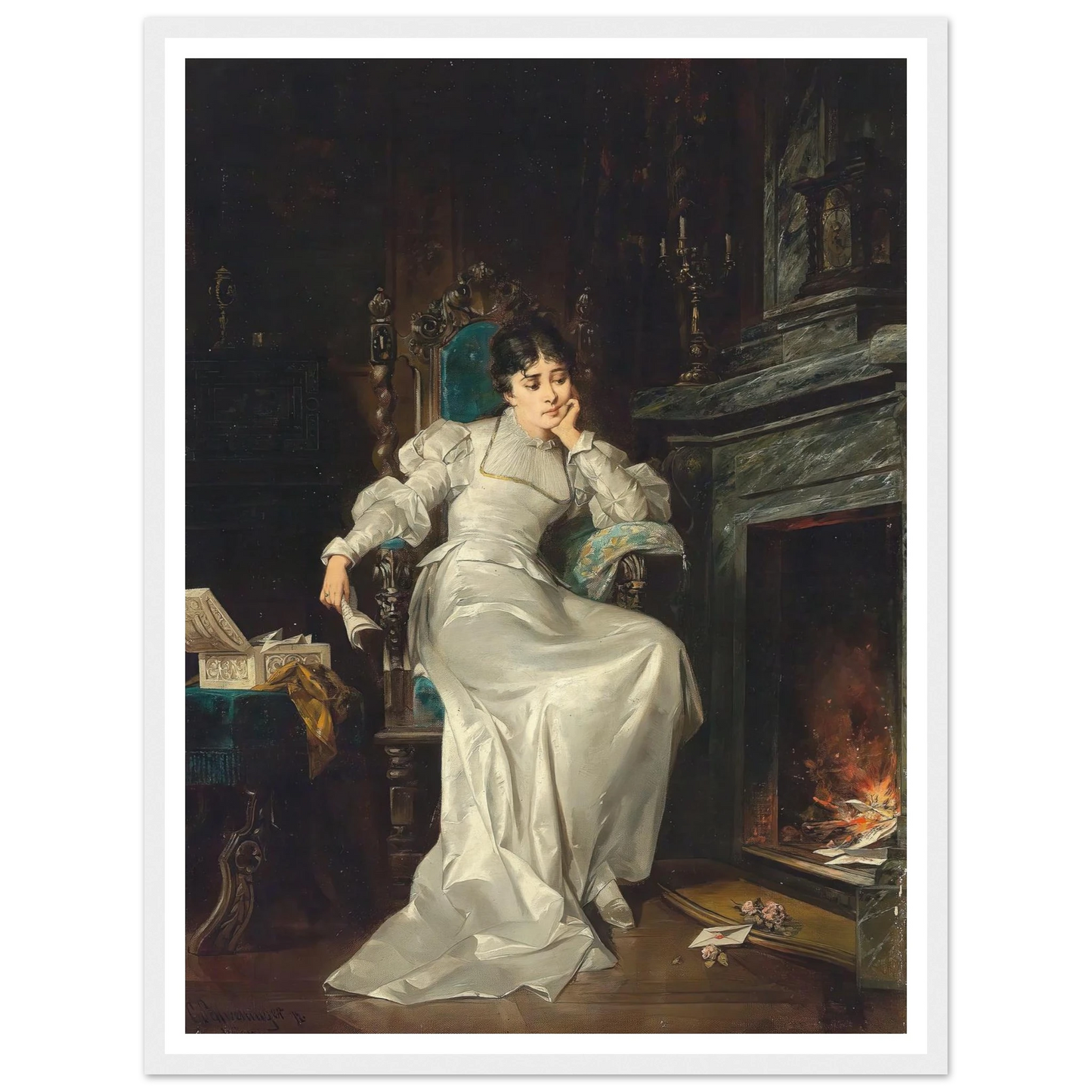 Verlorene Liebe Art Print | Carl Schweninger Jr-Quipham Collections