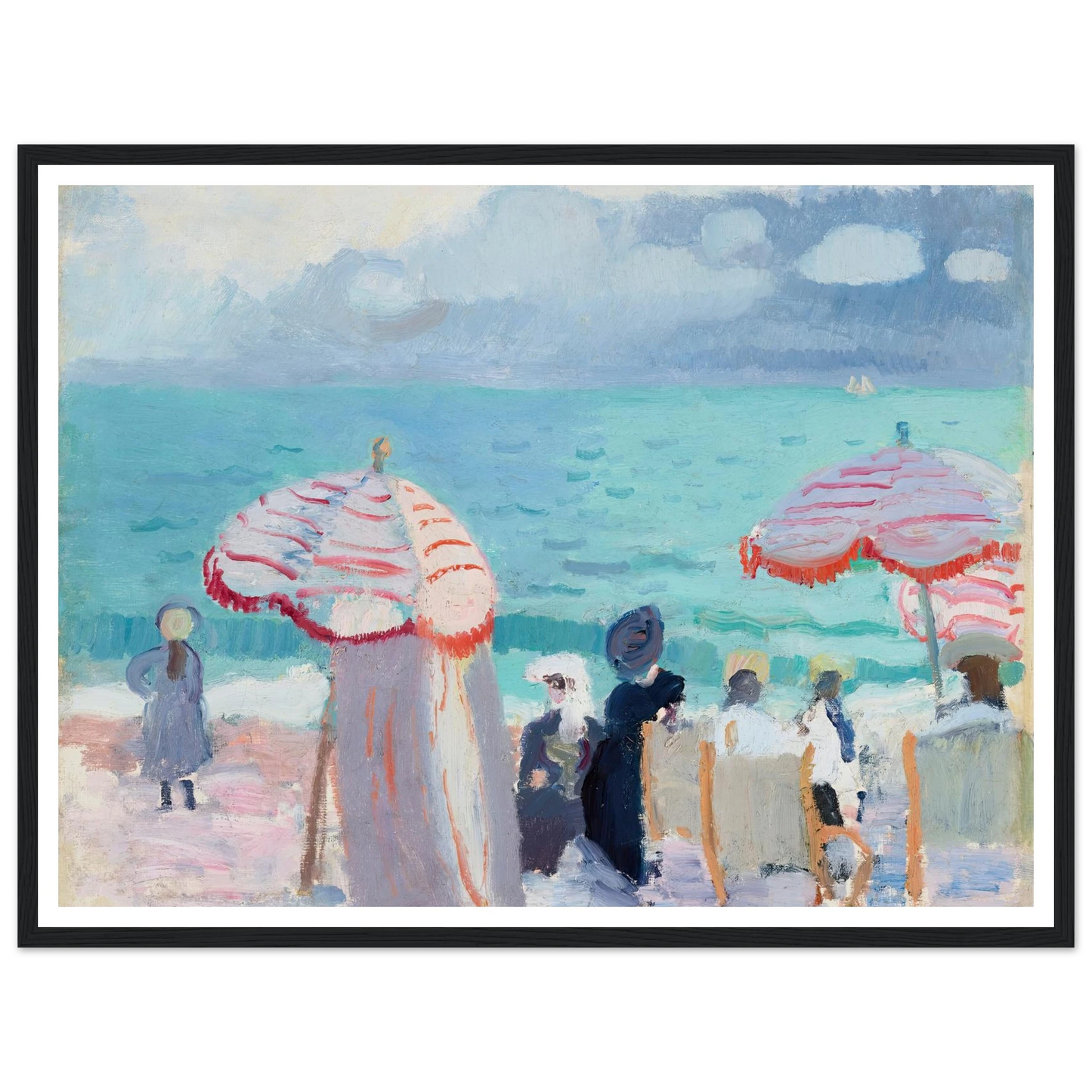 Les Parasols (1905) Art Print | Raoul Dufy-Quipham Collections
