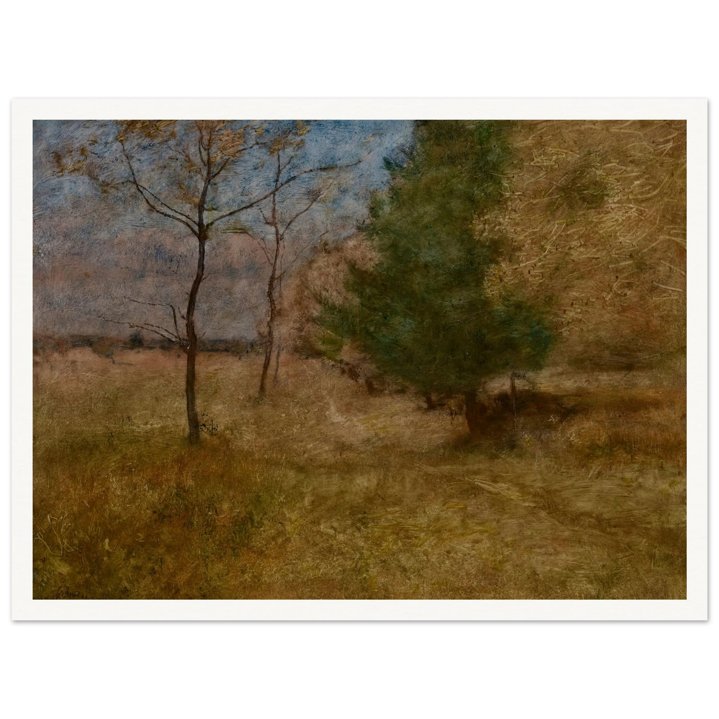 Path through the Woods (circa 1892) Art Print | George Inness-Quipham Collections