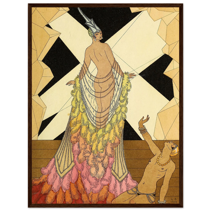 Falbalas et fanfreluches, L’ Orgueil (1925) Art Print | George Barbier-Quipham Collections