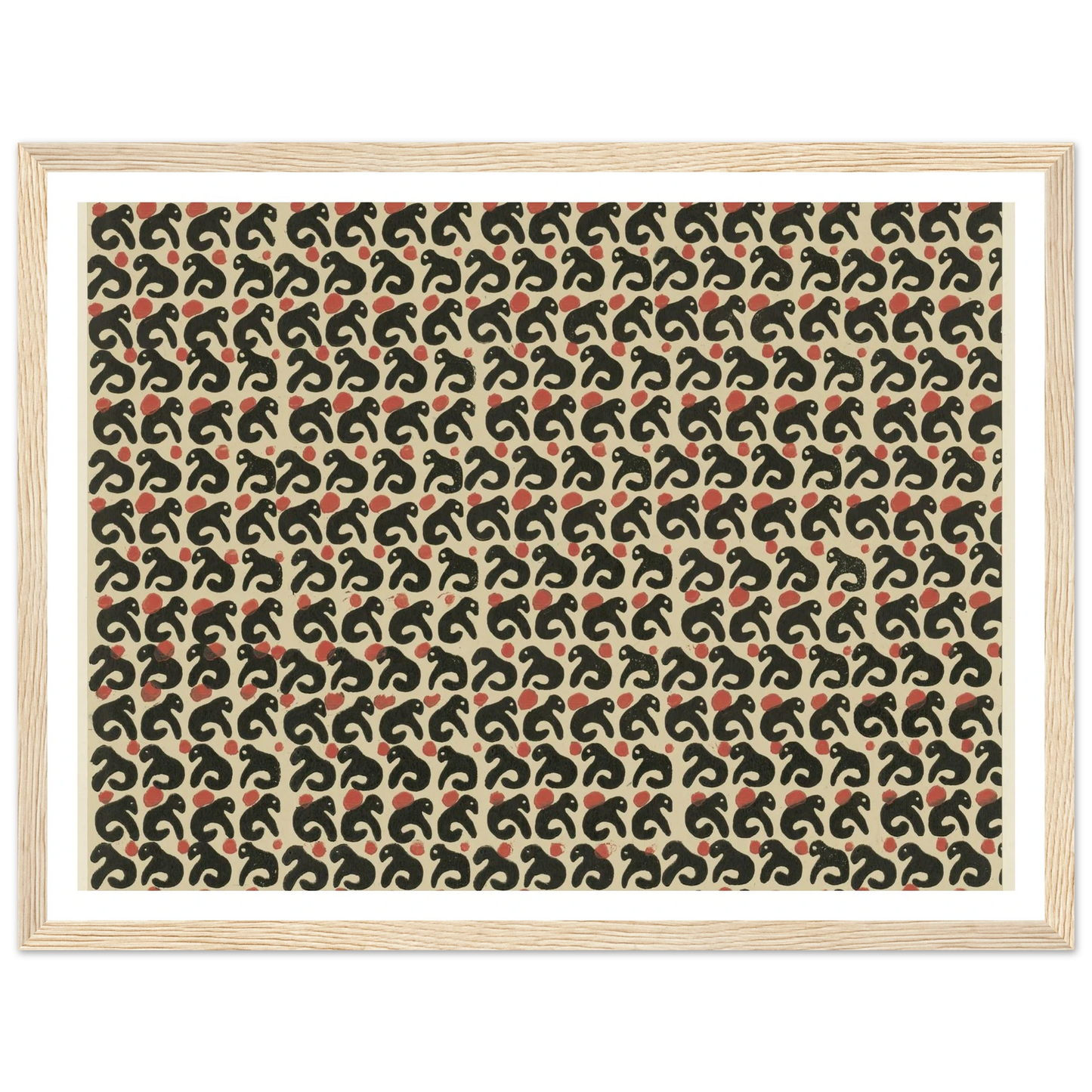 Buntpapier (Lurche) (1902 - 1906) Art Print | Maria von Uchatius-Quipham Collections