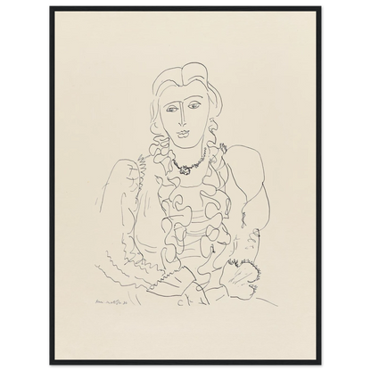 Sitzende Frau (1936) Art Print | Henri Matisse-Quipham Collections