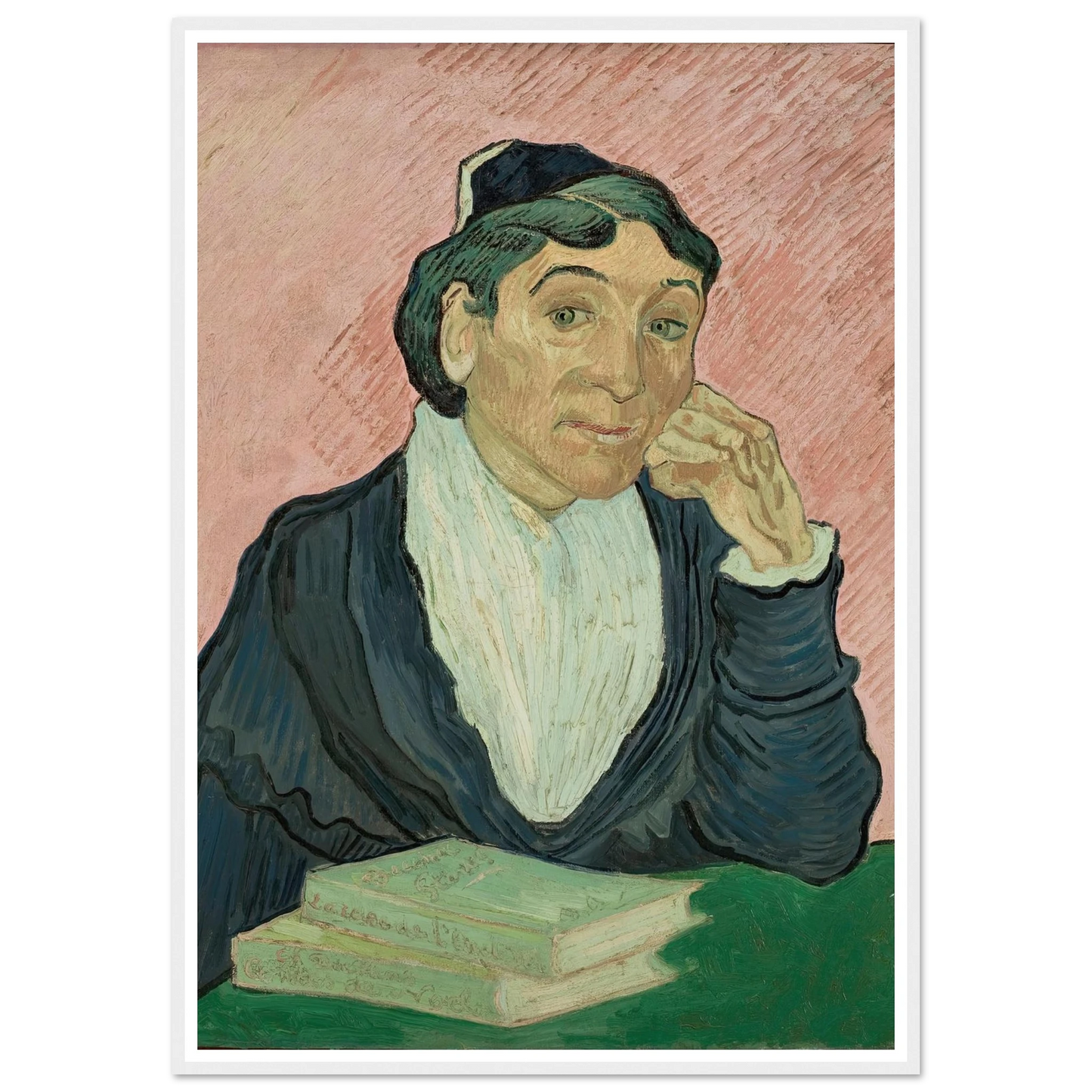 The Woman from Arles (1890) Art Print | Vincent van Gogh-Quipham Collections