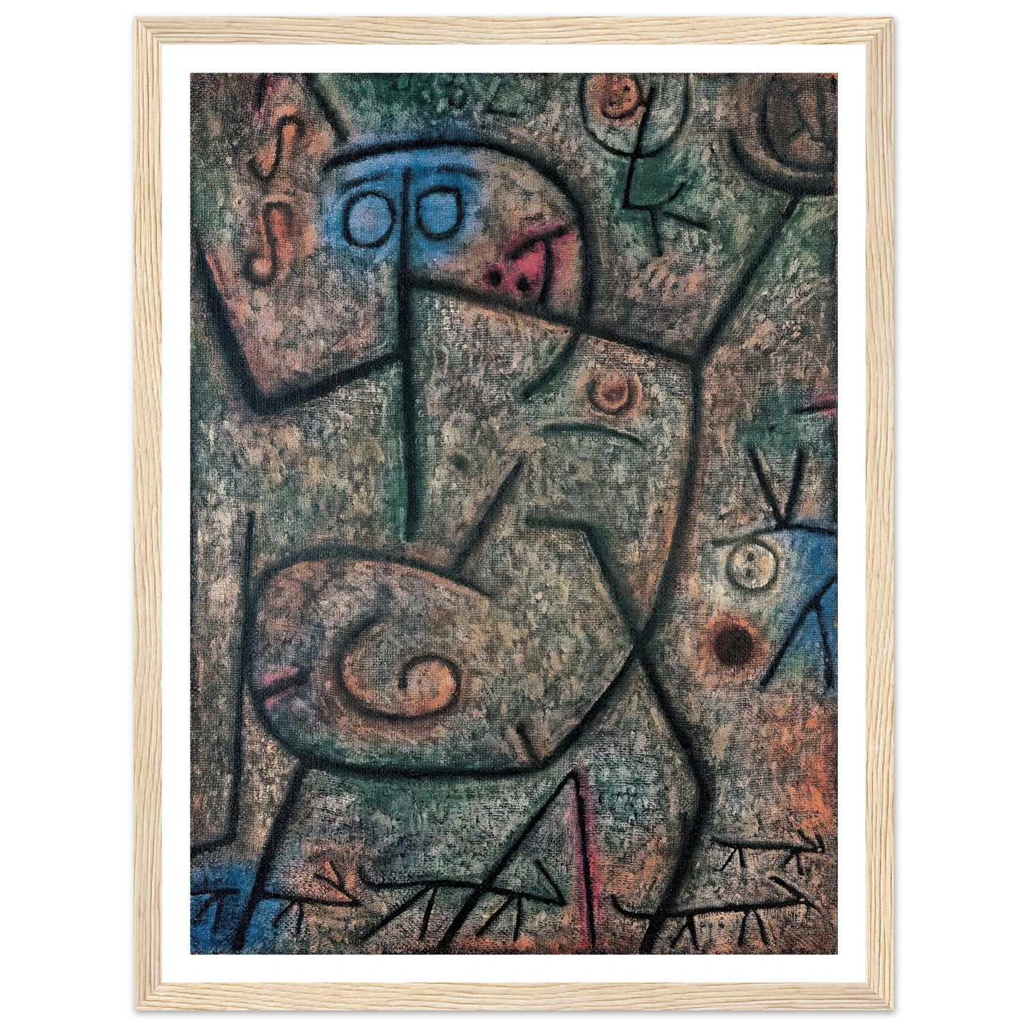 Oh! These Rumors! (1939) Art Print | Paul Klee-Quipham Collections