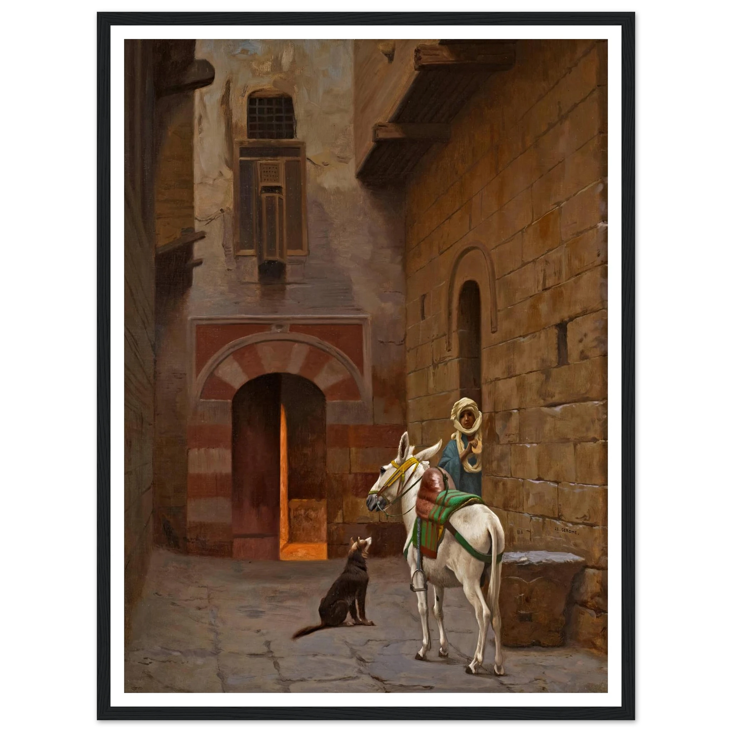 Waiting for the Master Art Print | Jean Leon Gerome-Quipham Collections