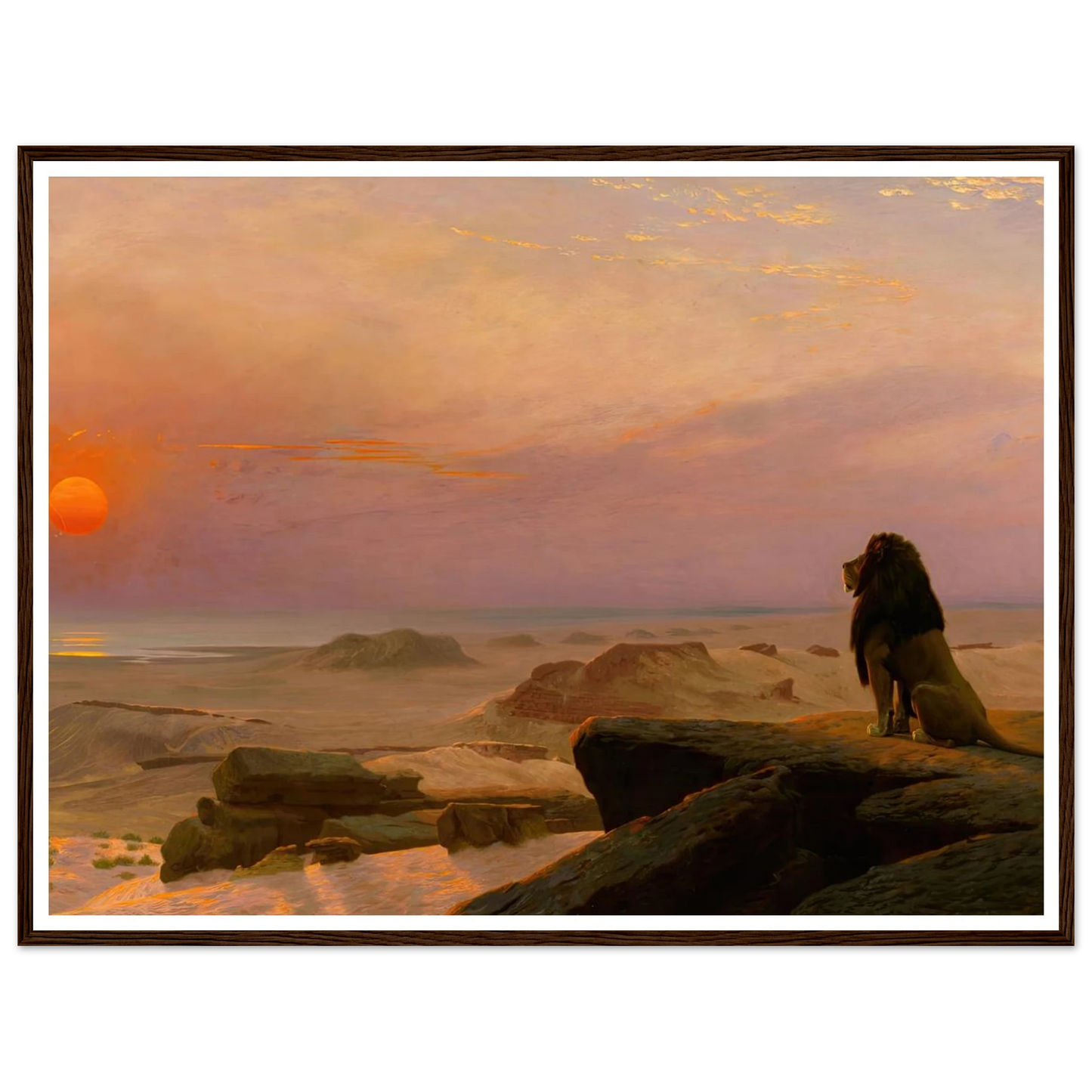 The Two Majesties (Les Deux Majestés) (1883) Art Print | Jean Leon Gerome-Quipham Collections
