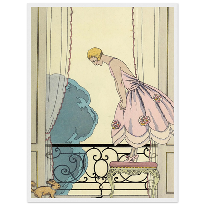 Falbalas et fanfreluches, La Souris (1925) Art Print | George Barbier-Quipham Collections