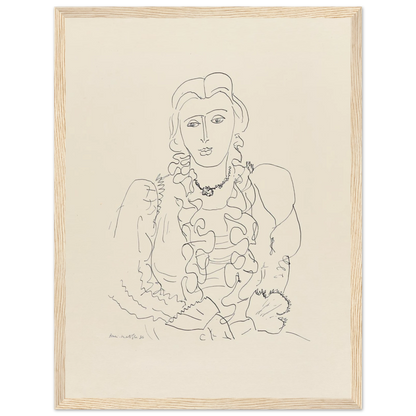 Sitzende Frau (1936) Art Print | Henri Matisse-Quipham Collections