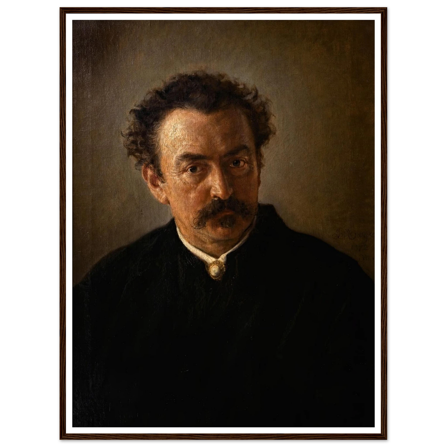 Portrait of Henryk Anastazy Groppler (1872) Art Print | Jan Matejko-Quipham Collections