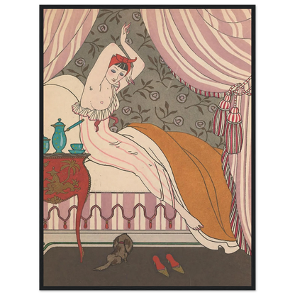 La Belle Matineuse (1914) Art Print | George Barbier-Quipham Collections