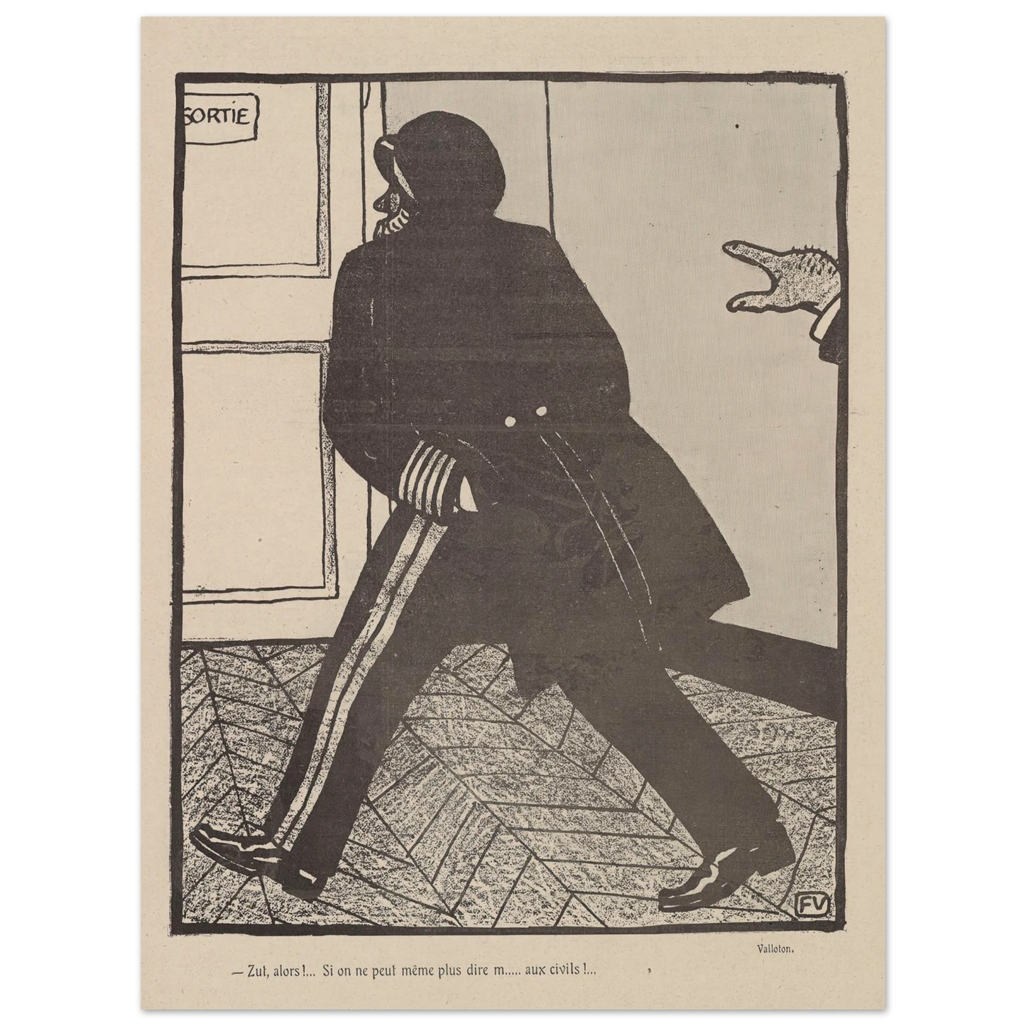 10 octobre 1903 Art Print | Felix Vallotton-Quipham Collections
