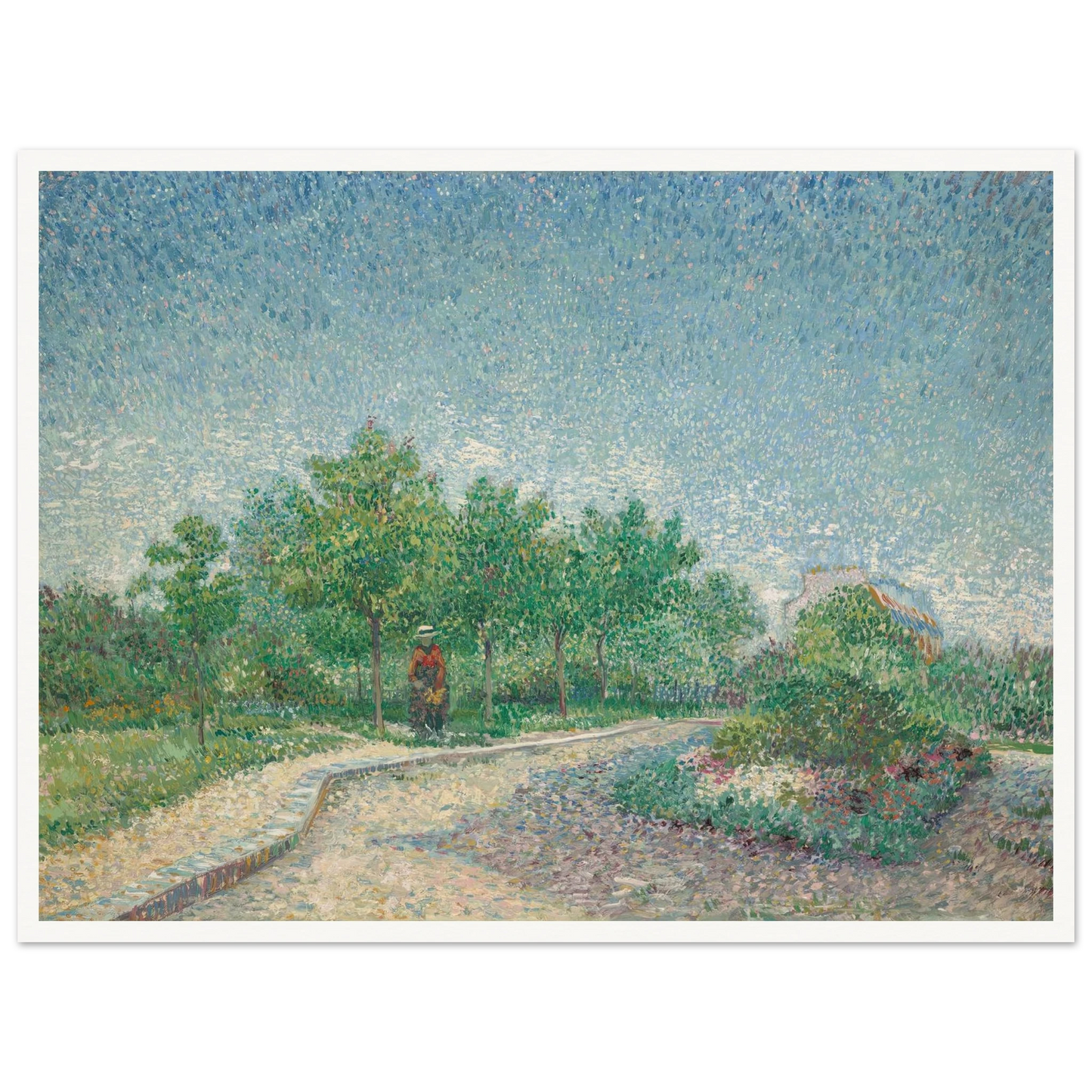 Square Saint-Pierre, Paris (1887) Art Print | Vincent van Gogh-Quipham Collections