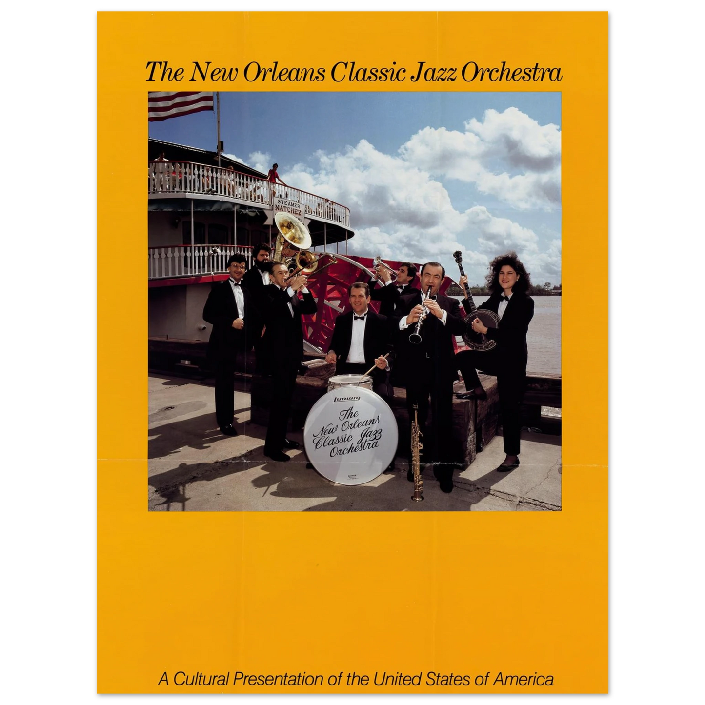 The New Orleans Classic Jazz Orchestra Art Print | US Information Agency-Quipham Collections