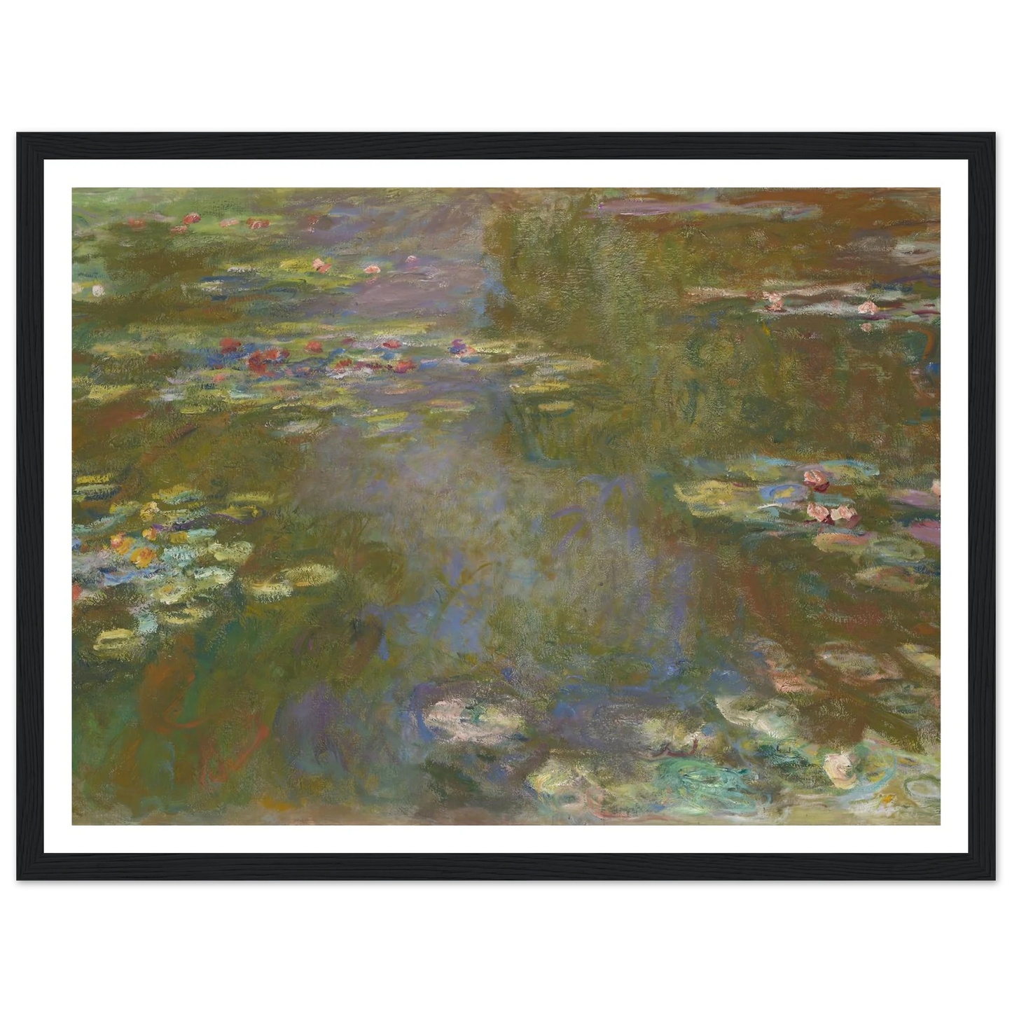 Water Lily Pond (1917-19) Art Print | Claude Monet-Quipham Collections