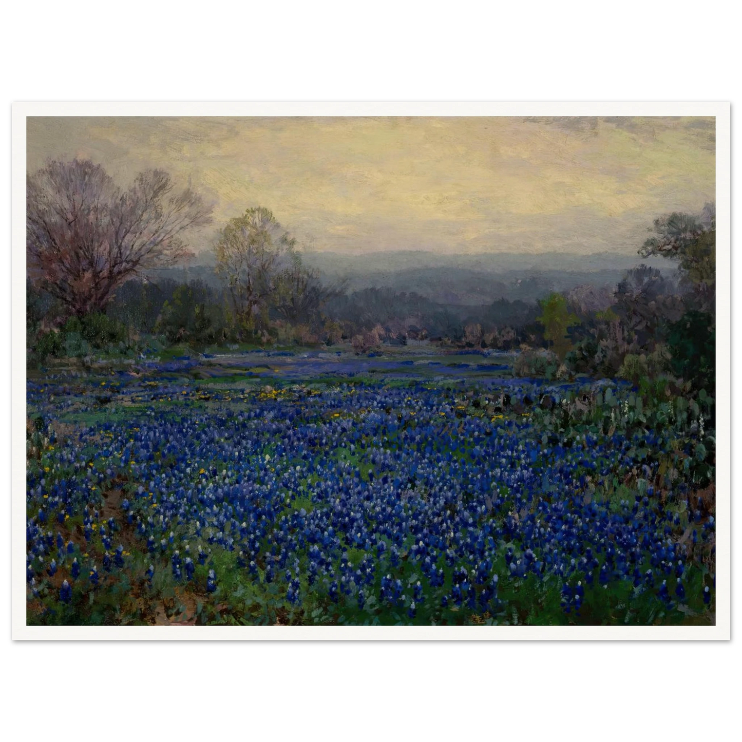 Untitled (Field of Bluebonnets) (1918) Art Print | Julian Onderdonk-Quipham Collections
