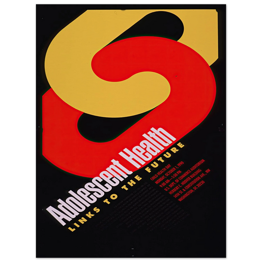 Adolescent health; links to the future (1990) Art Print | National Institutes of Health-Quipham Collections