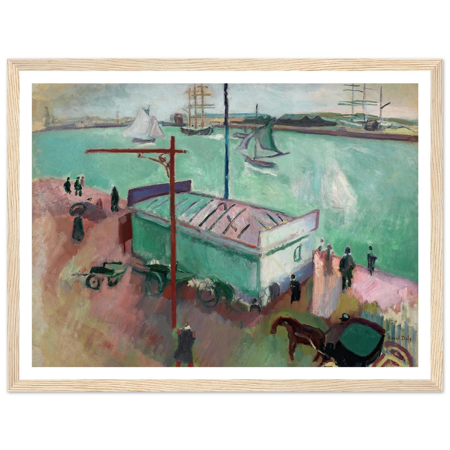 Le Port du Havre (1906) Art Print | Raoul Dufy-Quipham Collections