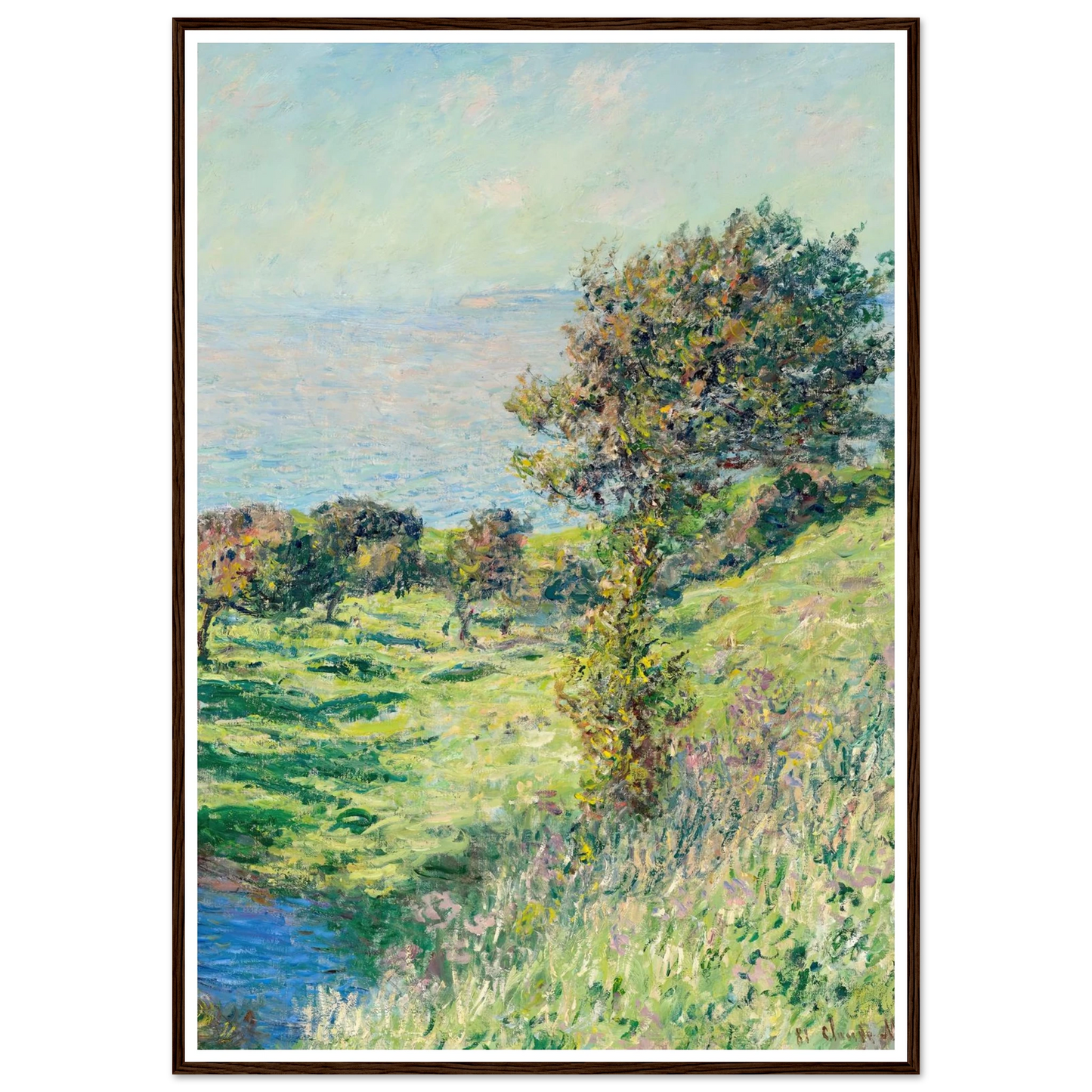 Coup de vent (1881) Art Print | Claude Monet-Quipham Collections