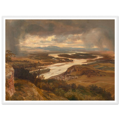 Die Donauauen bei Wien (ca. 1870) Art Print | Josef Hoffmann-Quipham Collections