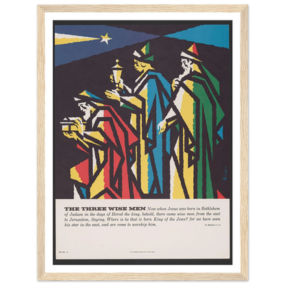 The three wise men (1962) Art Print | Joseph Binder-Quipham Collections