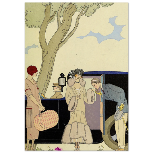 Falbalas et fanfreluches, L’Ensie (1925) Art Print | George Barbier-Quipham Collections