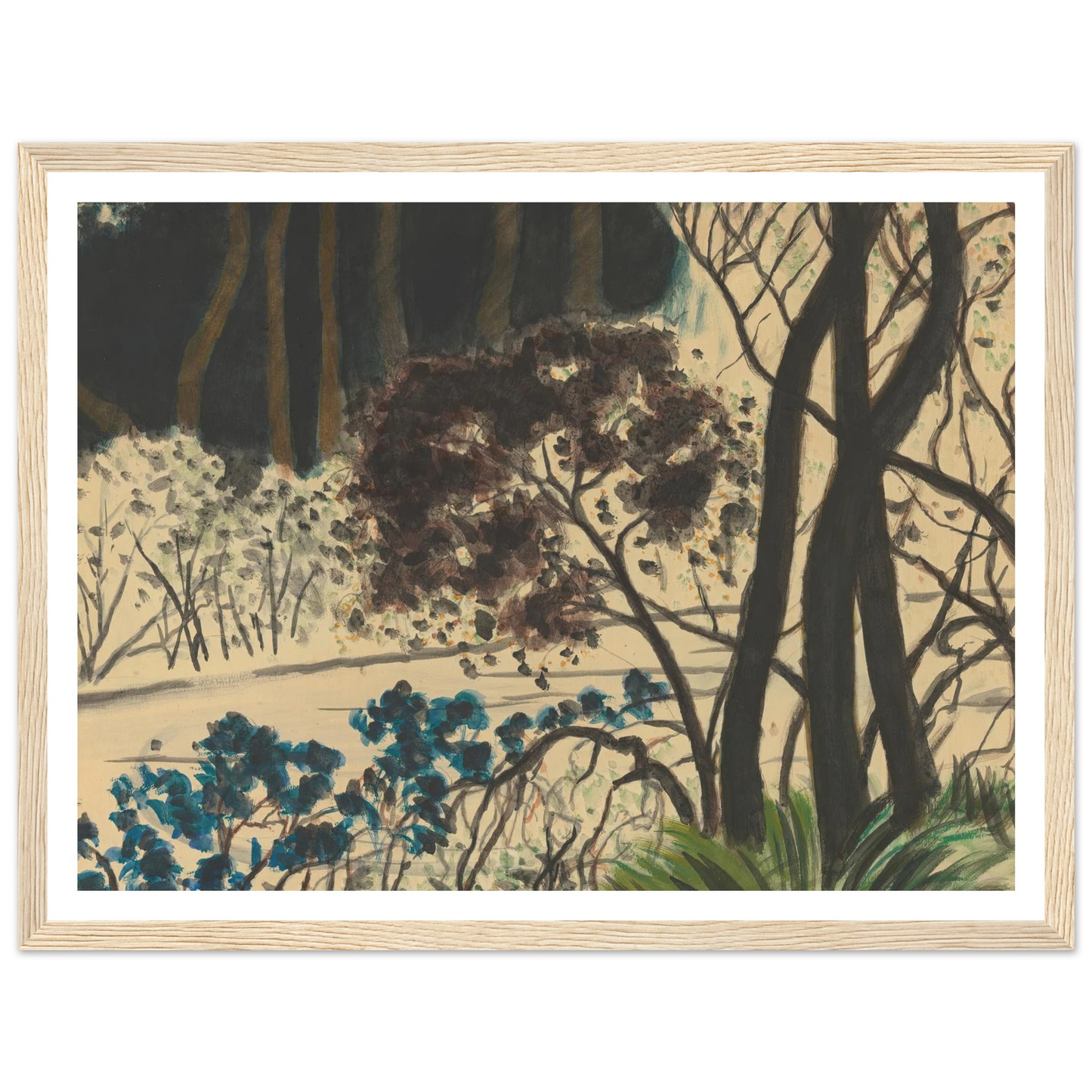 Bosgezicht Art Print | Leon Spilliaert-Quipham Collections