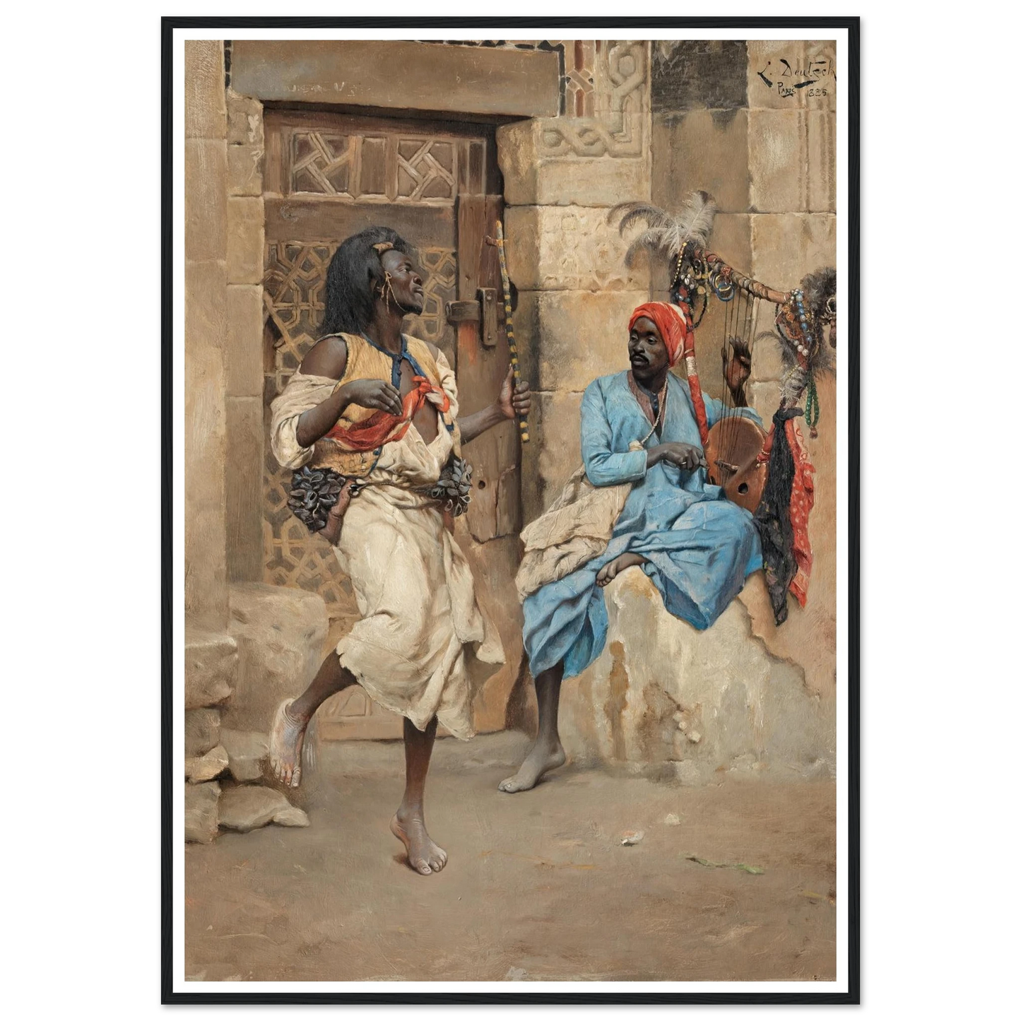 The Performance (1885) Art Print | Ludwig Deutsch-Quipham Collections