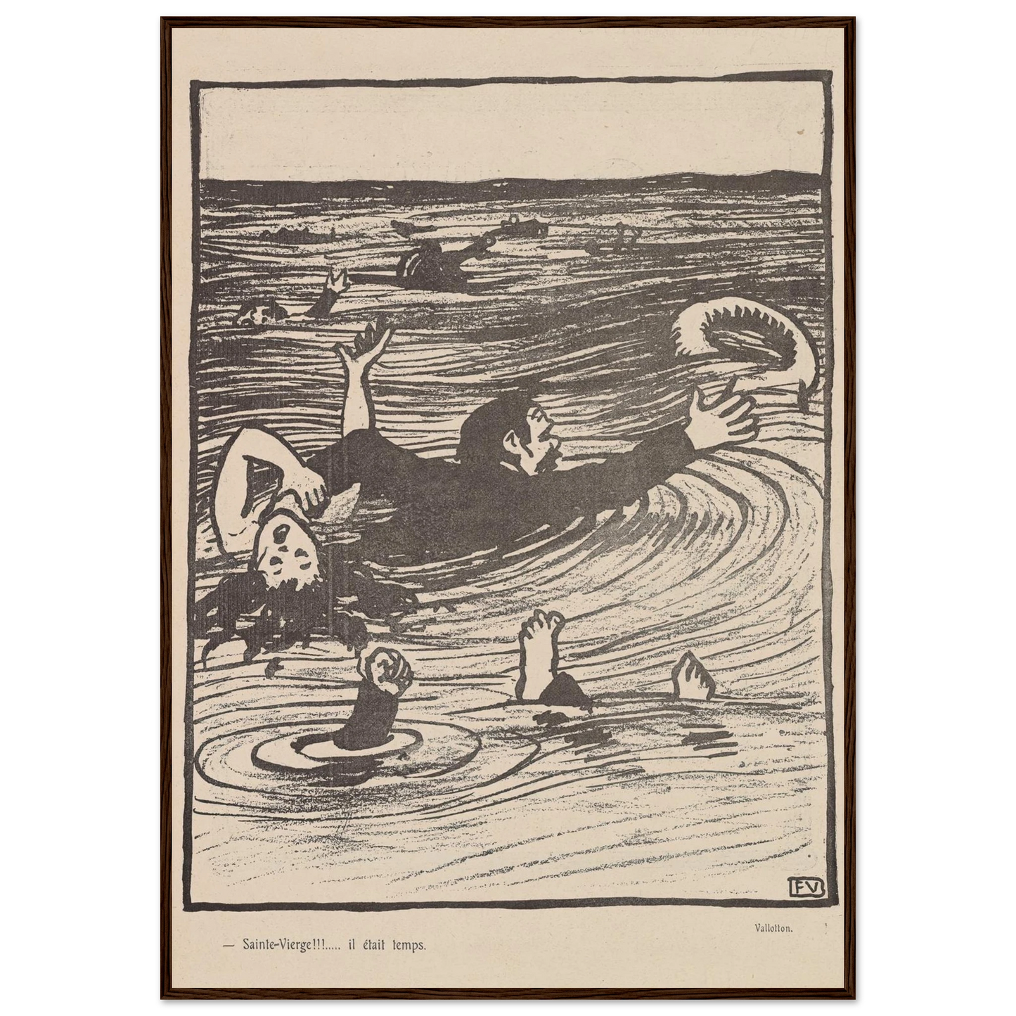 27 juin 1903 Art Print | Felix Vallotton-Quipham Collections