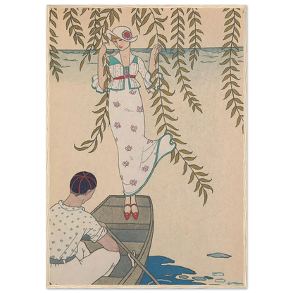 Midi Sur L’eau (1914) Art Print | George Barbier-Quipham Collections
