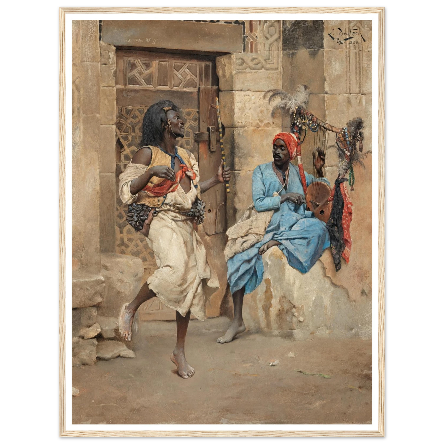 The Performance (1885) Art Print | Ludwig Deutsch-Quipham Collections