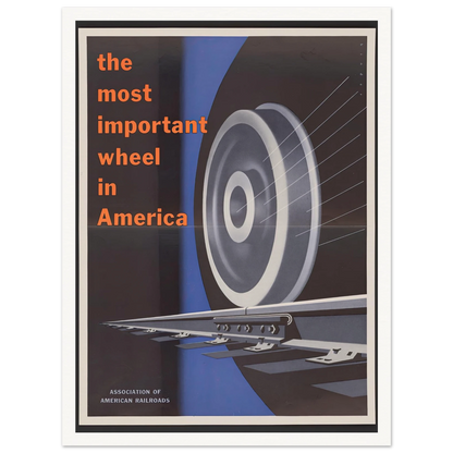 The most important wheels in America. (1952) Art Print | Joseph Binder-Quipham Collections