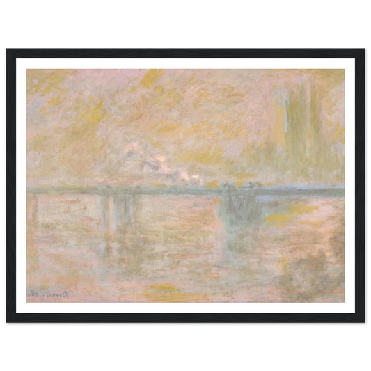 Charing-Cross Bridge in London (circa 1902) Art Print | Claude Monet-Quipham Collections