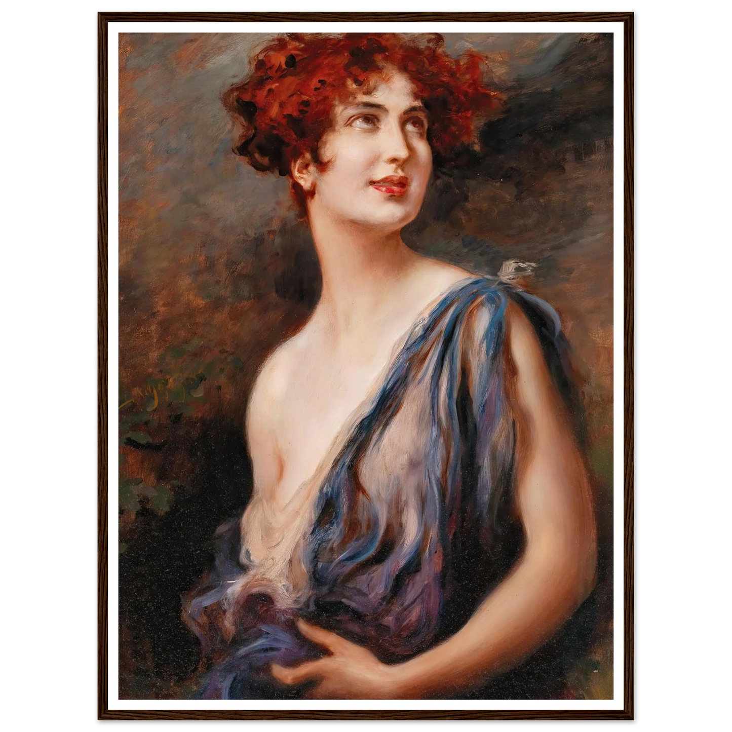 Young Beauty Art Print | Leopold Schmutzler-Quipham Collections