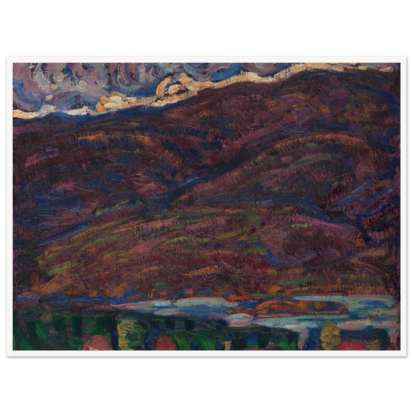 Autumn Color (circa 1910) Art Print | Marsden Hartley-Quipham Collections