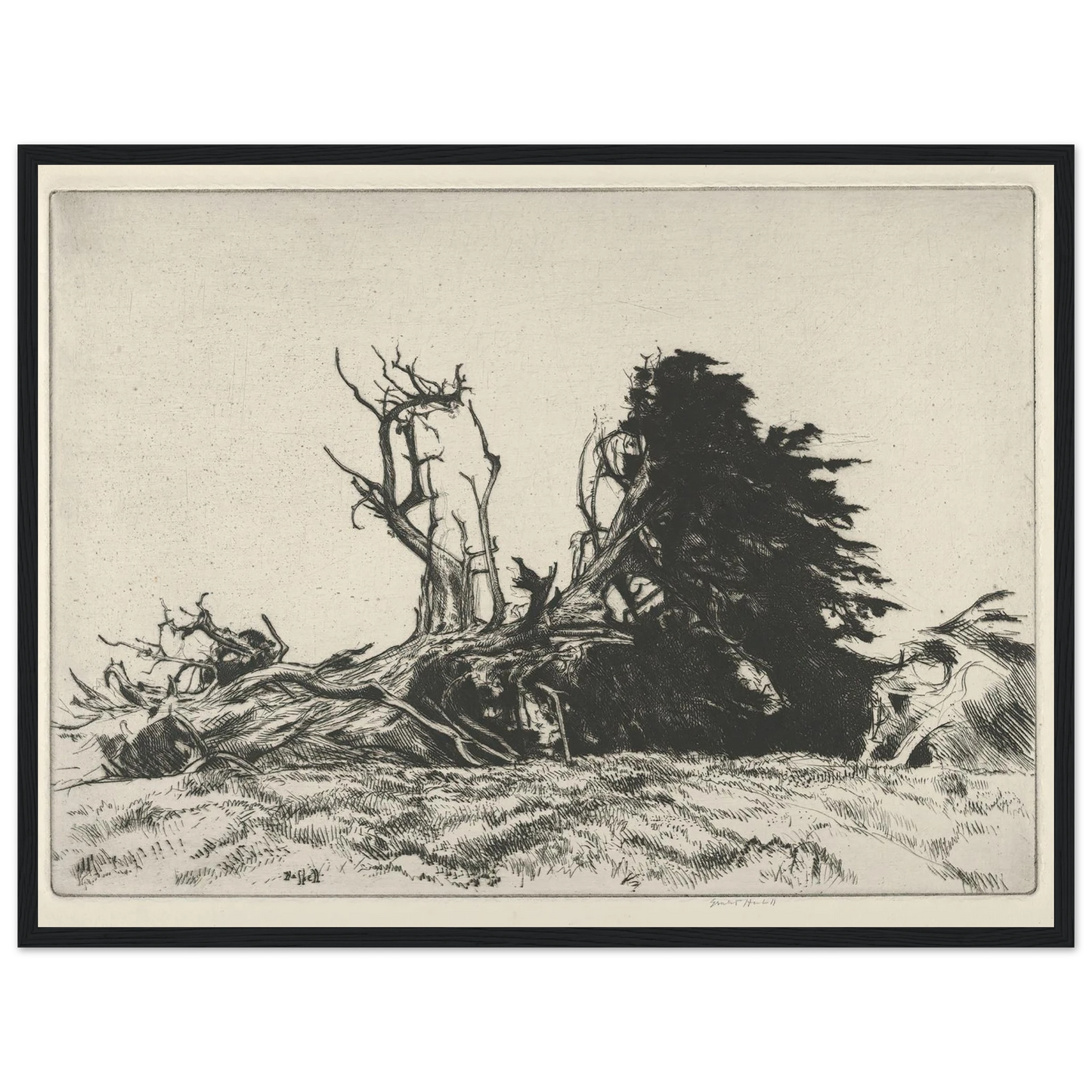 Fallen Centuries (1919) Art Print | Ernest Haskell-Quipham Collections